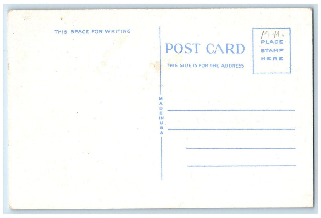 c1920's Pathway River Greetings from Patchogue Long Island New York NY Postcard