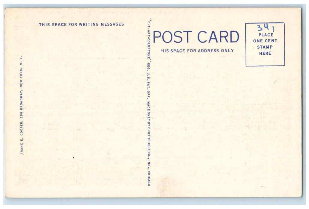 c1930's Saint Clare School Mount Hope Hastings on Hudson New York NY Postcard