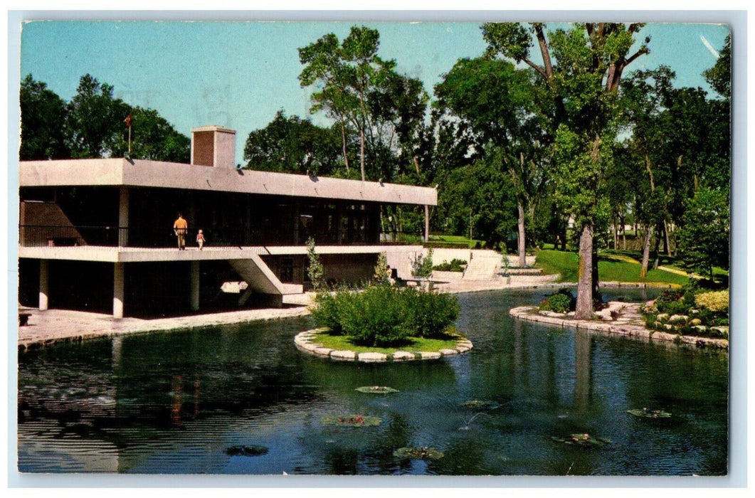 1975 Peguis Pavilion Kildonan Park Winnipeg Manitoba Canada Posted Postcard