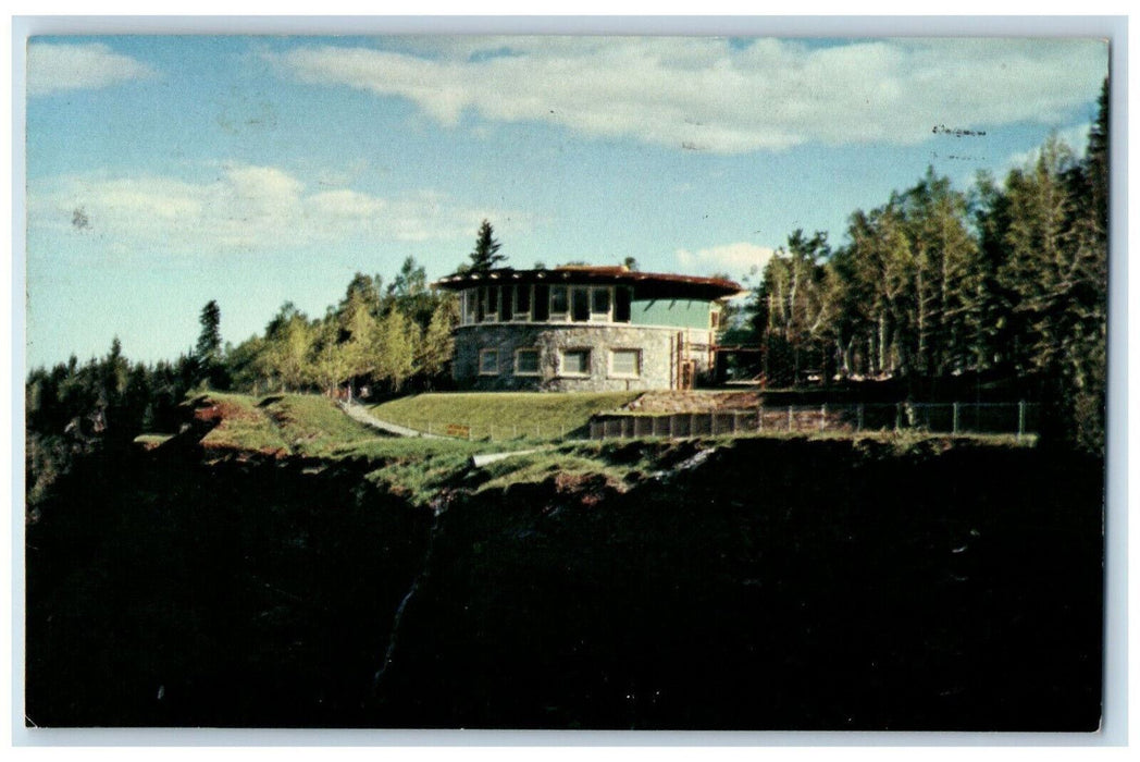 c1950's Green Mantle Tower Kakabeka Falls Park Canada Posted Postcard