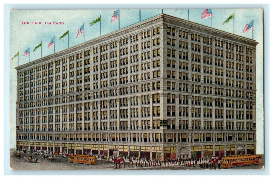 c1910 The Fair Chicago Illinois IL Antique Postcard