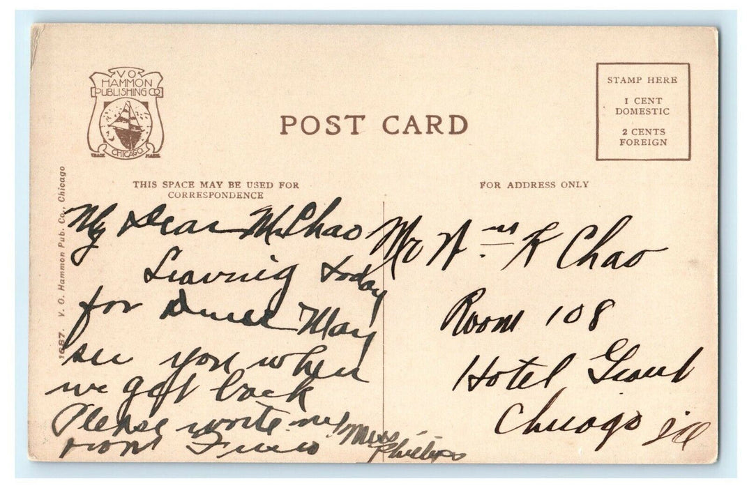 c1910 The Fair Chicago Illinois IL Antique Postcard