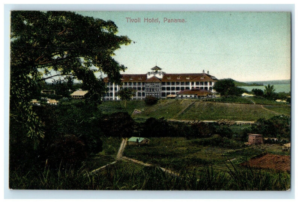 c1910 Tivoli Hotel Panama Unposted Antique Postcard