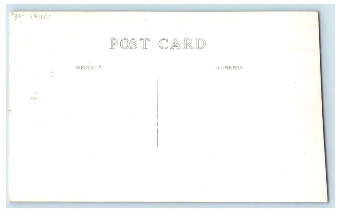 c1940's View Of Riverside Avenue Spokane Washington WA RPPC Photo Postcard