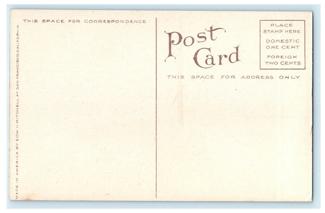 1930 Shipping on Humboldt Bay, Eureka California CA Postcard
