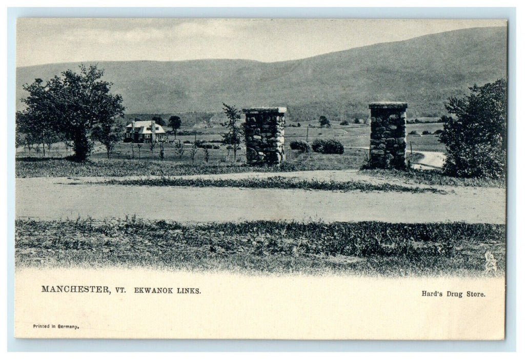 c1905 The View Of Ekwanok Links Manchester Vermont VT Antique Tuck's Postcard