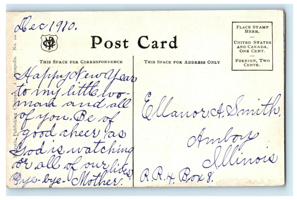 1910 St. Louis Semi-Weekly Star Newspaper Advertising Arthur Reddington Postcard