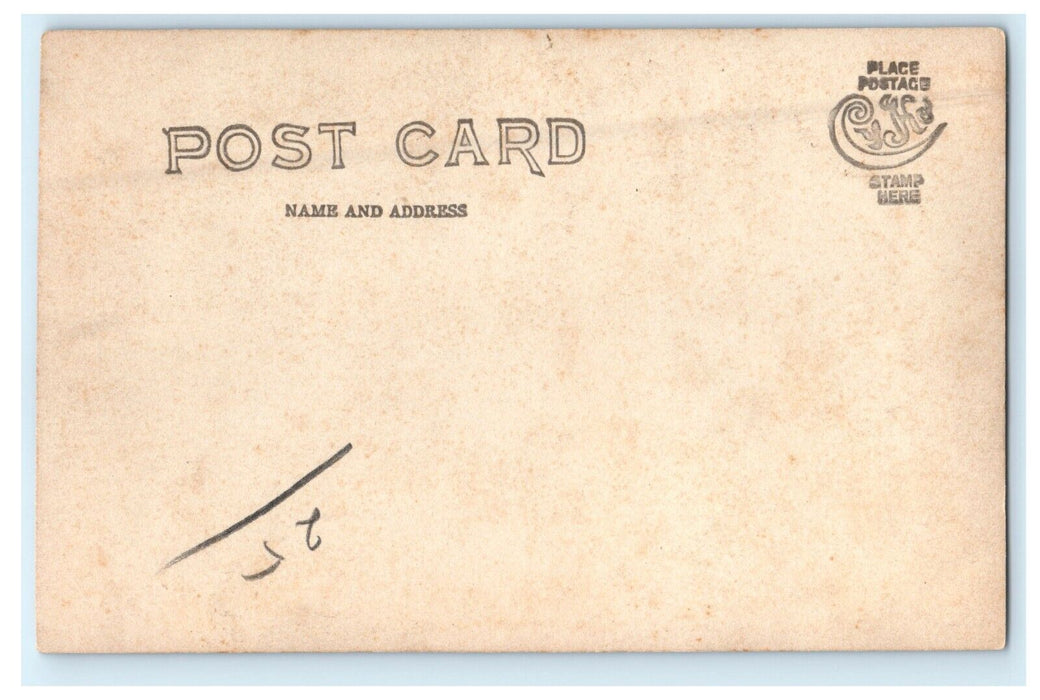 c1910 Fae Rebekah Lodge No. 295 Pana Illinois IL IOOF RPPC Photo Postcard
