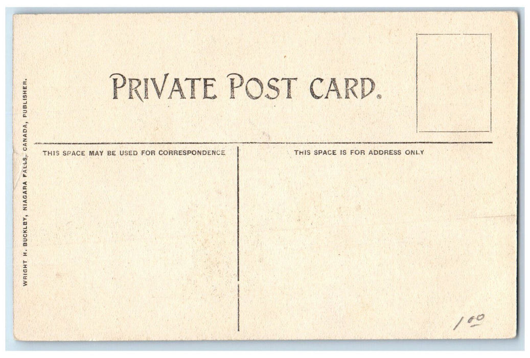 c1910 Collegiate Institute Niagara Falls Canada Unposted Antique Postcard