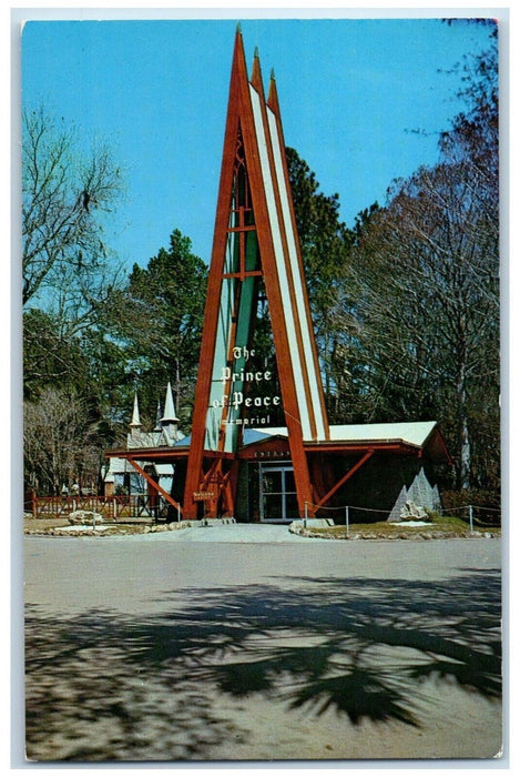 Entrance To The Prince Of Peace Memorial Silver Springs Florida FL Postcard