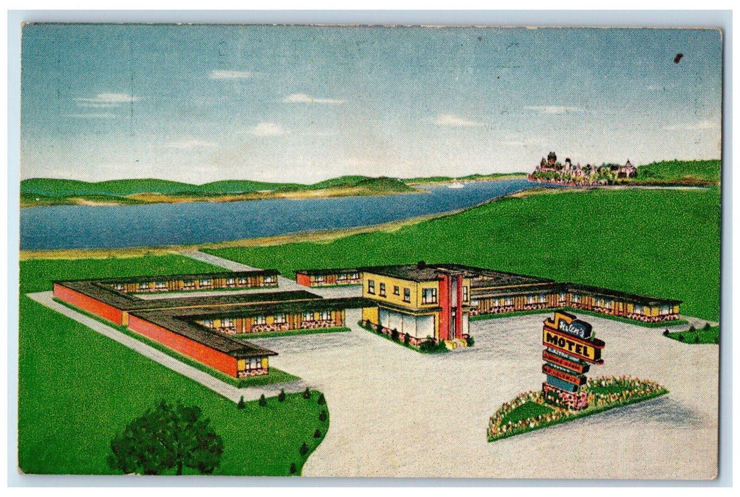 c1910 Helen's Motel St-Anne's Boulevard Quebec City Canada Vintage Postcard