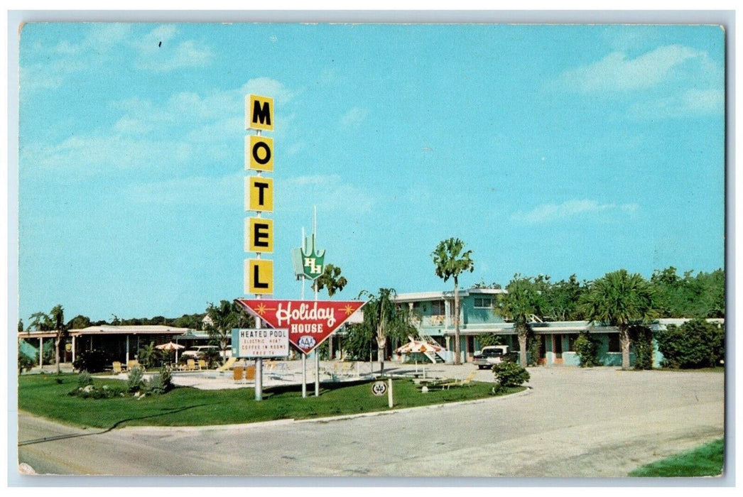 c1950's Holiday House Motel At Cypress Garden Winter Haven Florida FL Postcard