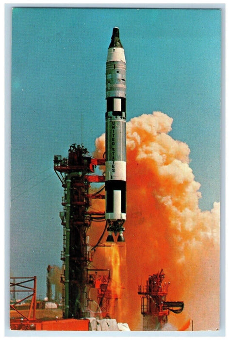 1978 NASA's Gemini Titan 4 Launched From Cape Kennedy Florida FL  Postcard