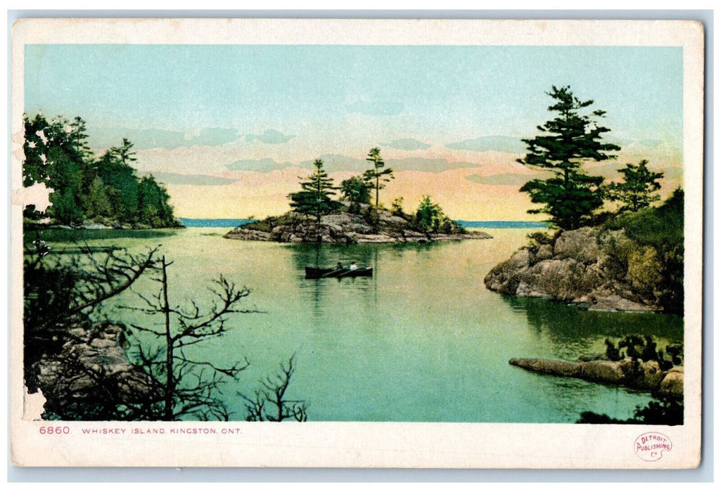 c1905 Whiskey Island Kingston Ontario Canada Unposted Antique Postcard