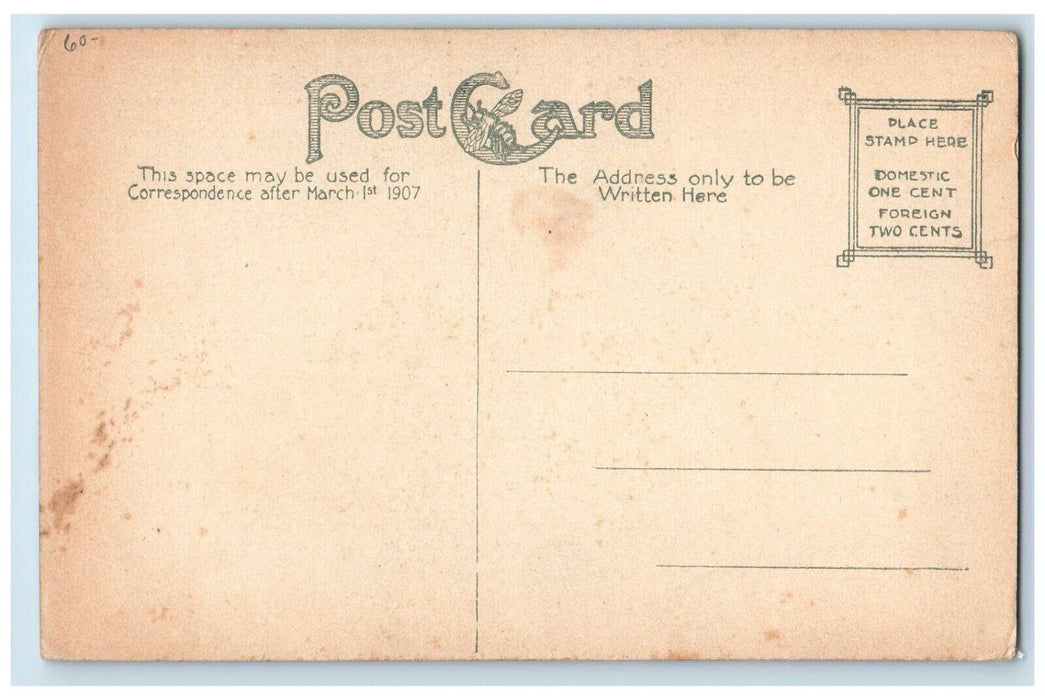 c1910's I. & G. N. Passenger Depot Station Taylor Texas TX Antique Postcard