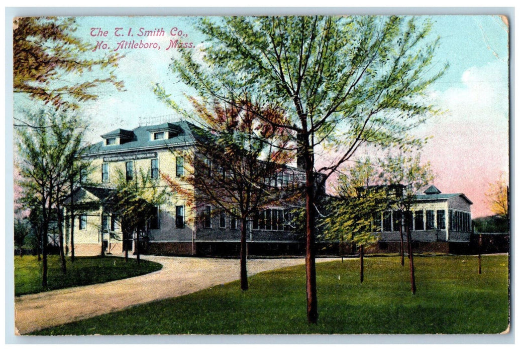 c1910 The T.I. Smith Co. North Attleboro Massachusetts MA Posted Postcard