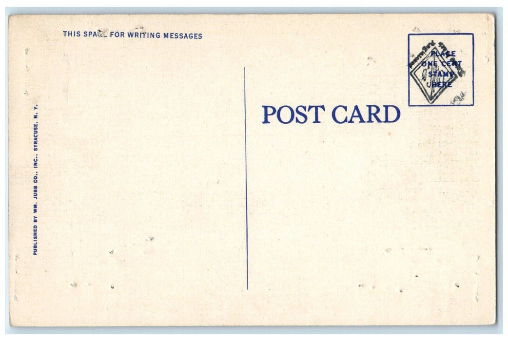 Central Greyhound Bus Terminal Montgomery Harrison Streets Syracuse NY Postcard