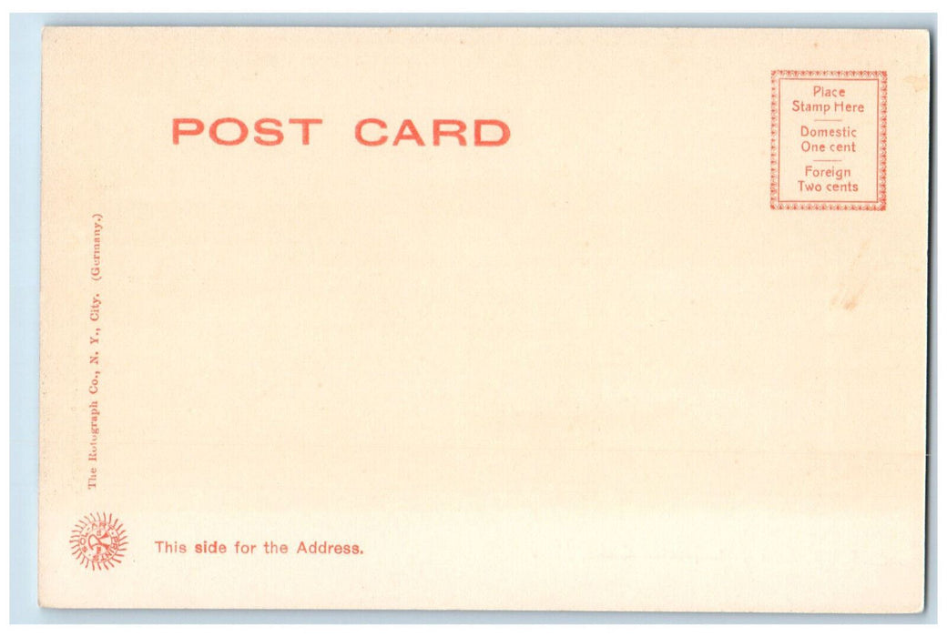 c1905 Lake Ave, Newton Centre Massachusetts MA Antique Unposted Postcard