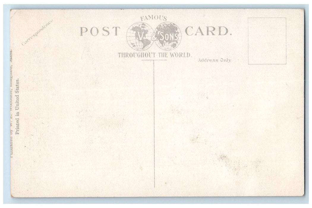c1910 Rocky Neck World's End Farm Hingham Massachusetts MA Unposted Postcard