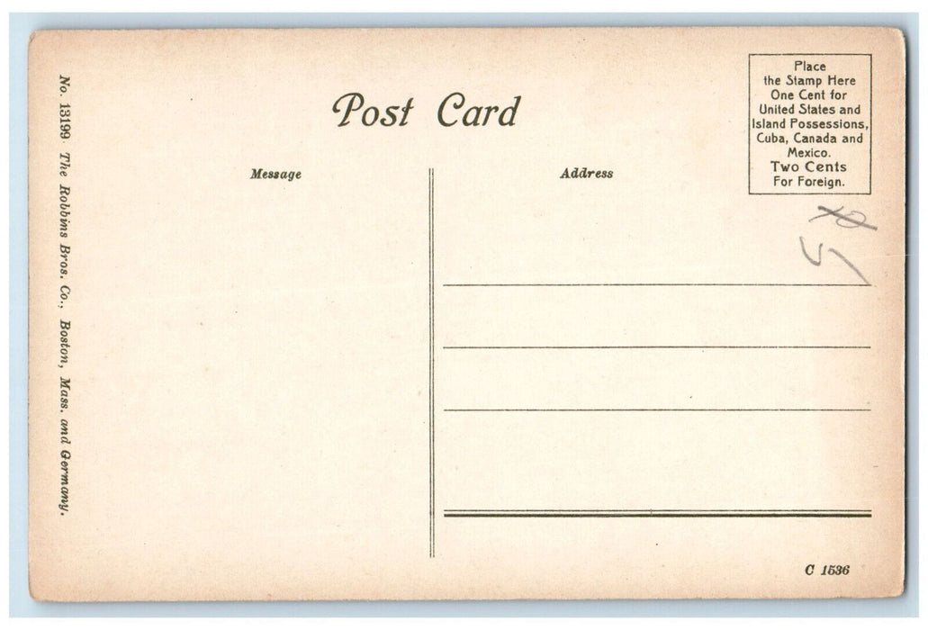 c1910 Portraits Historical Society Haverhill Massachusetts MA Postcard