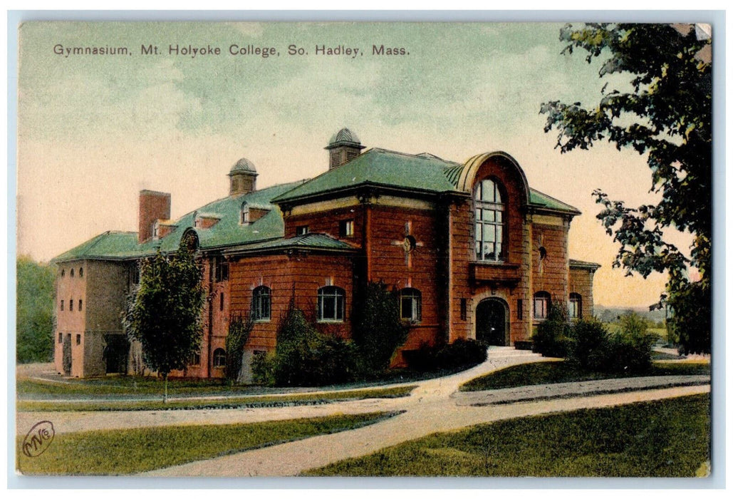 c1910 Gymnasium Mt. Holyoke College South Hadley Massachusetts MA Postcard