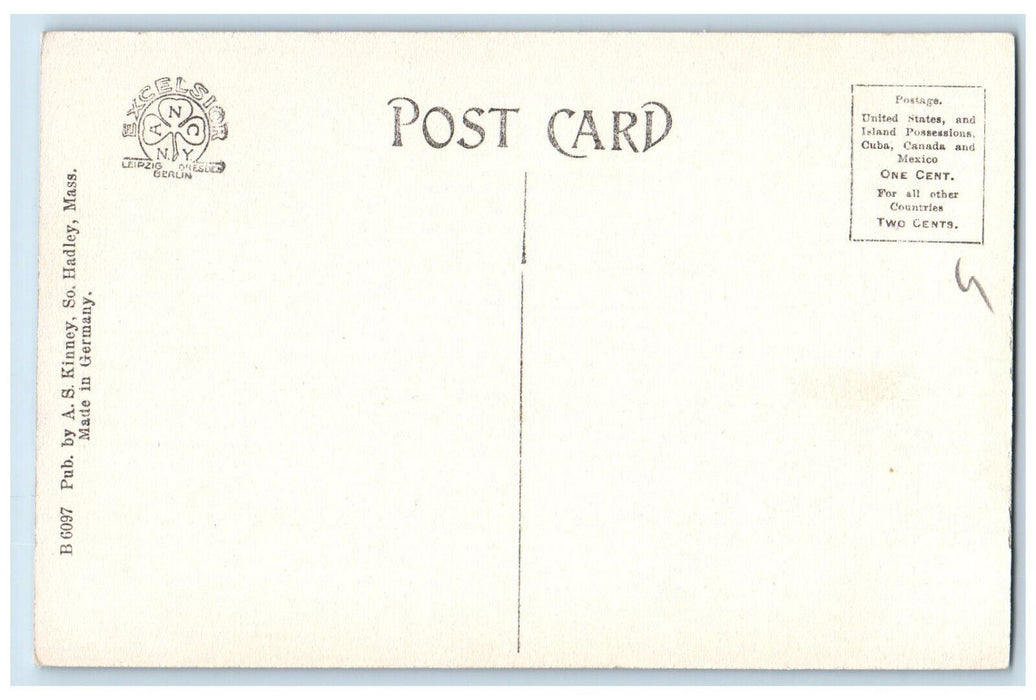 c1910 Choir Mount Holyoke College South Hadley Massachusetts MA Postcard