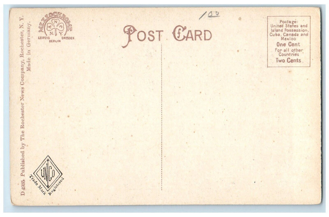 c1910 Hotel Seneca Horse Carriage Exterior Building Rochester New York Postcard