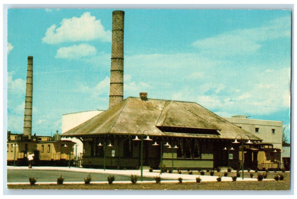 c1960 Hojack Yards Restaurant Old Webster Station Webster New York NY Postcard