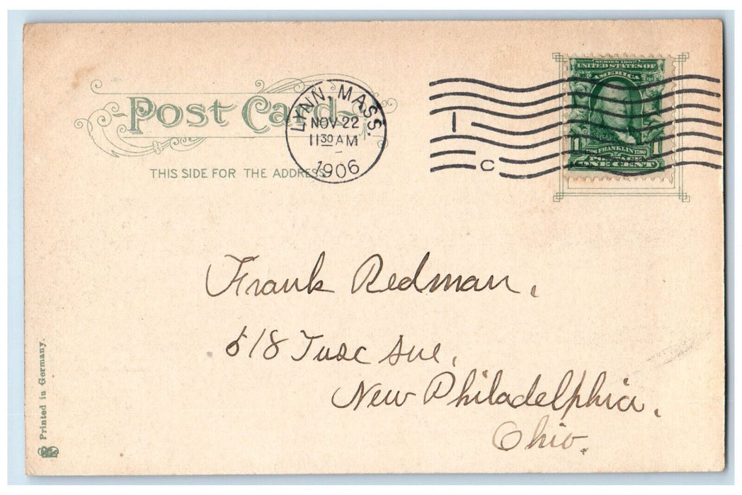 1906 Juniper Point Salem Willows Salem Massachusetts MA Antique Postcard