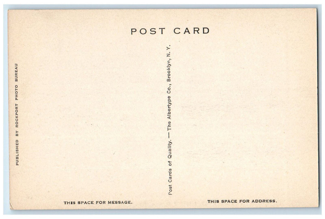 c1920's The Beaches Land's End Rockport Massachusetts MA Antique Postcard