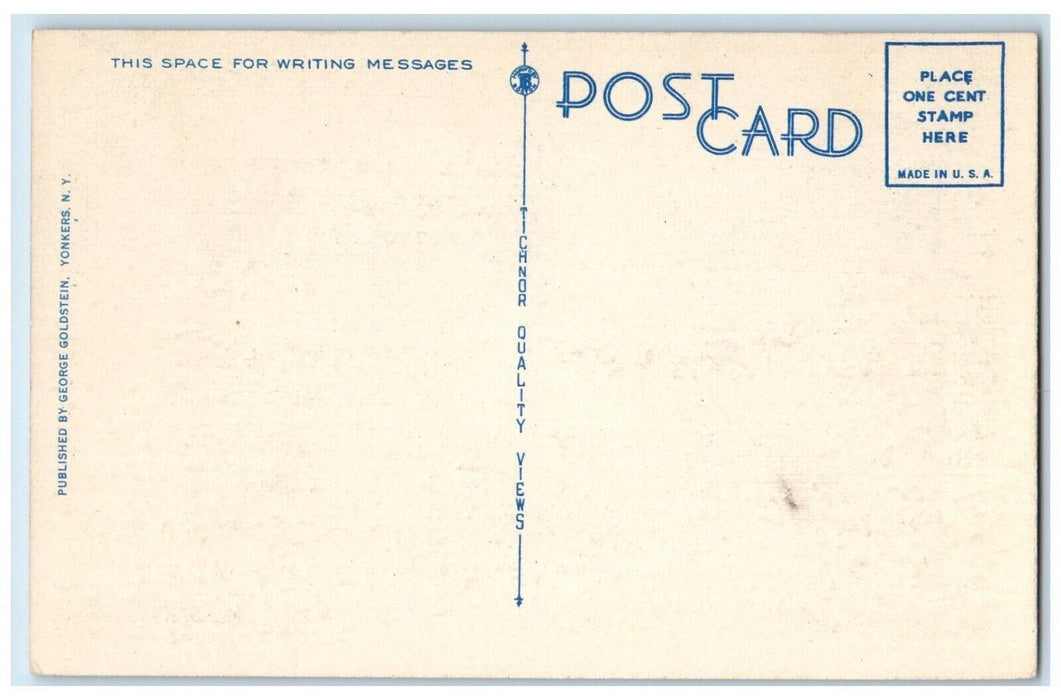 c1930's Saunders Trade School South Broadway Yonkers New York NY Postcard
