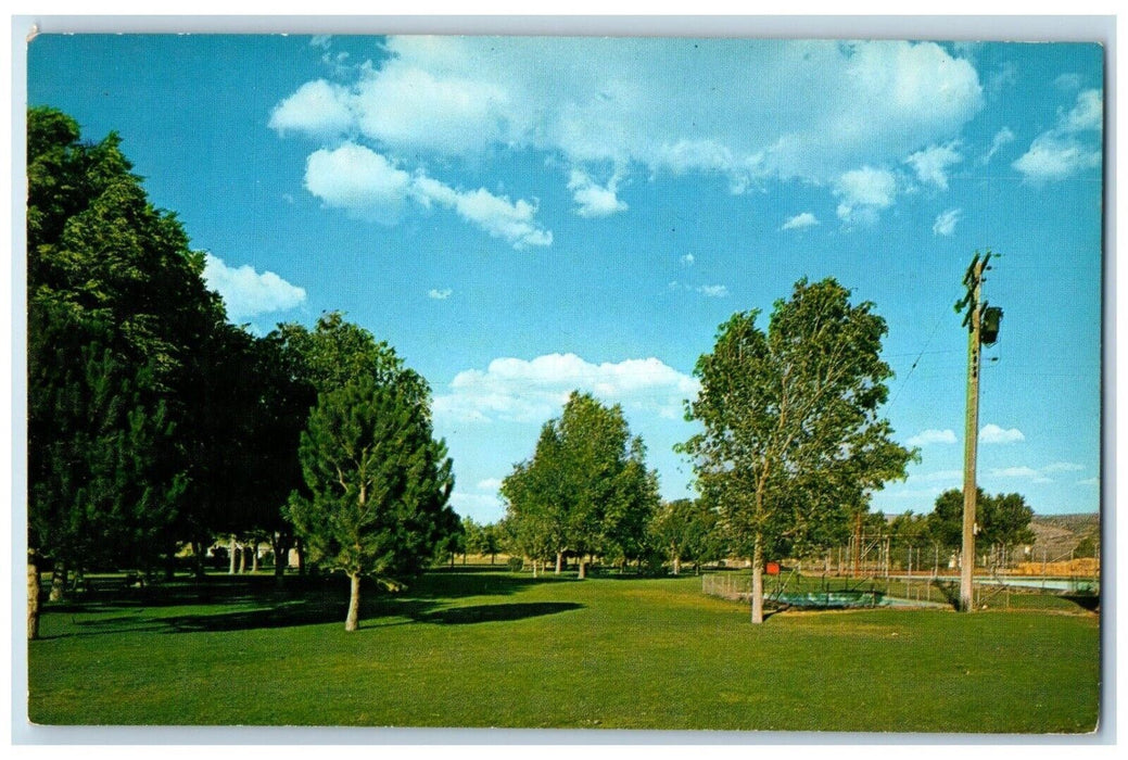 c1960's View Of Elko City Park Elko Nevada NV Unposted Vintage Postcard
