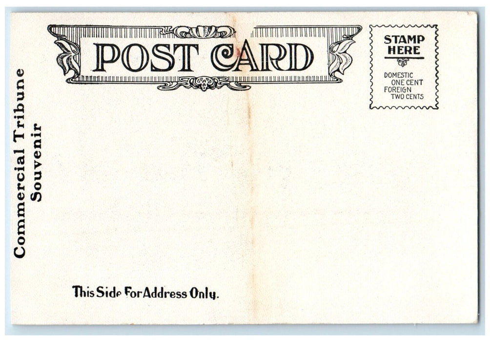 1905 Cincinnati University Building Commercial Tribune Souvenir Vintage Postcard