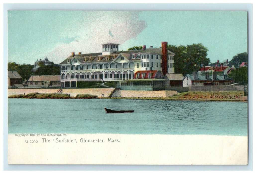 c1905 The Surfside Gloucester Massachusetts MA Unposted Antique Postcard