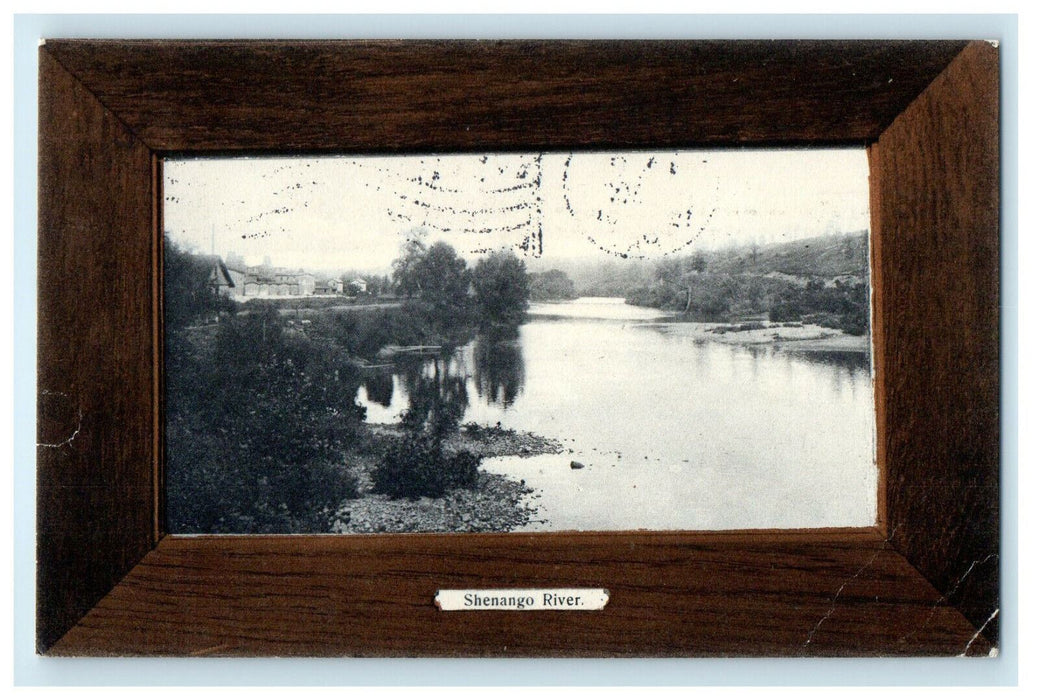 1908 Shenango River Part of Mississippi River Posted Antique Postcard