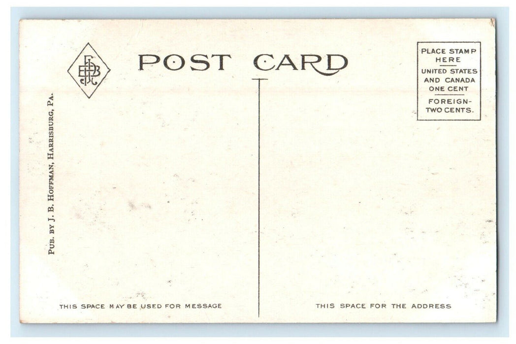 c1910's Bridge Entrance Harrisburg Pennsylvania PA Unposted Antique Postcard