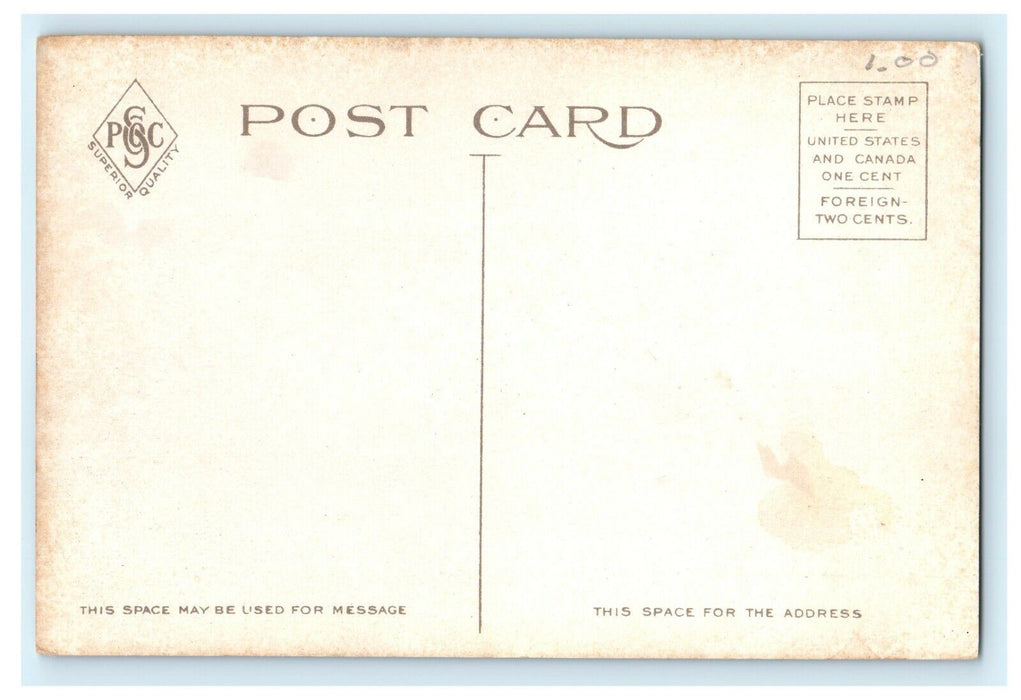 1912 Home of Late H.H. Rogers Fairhaven, Massachusetts MA Unposted Postcard