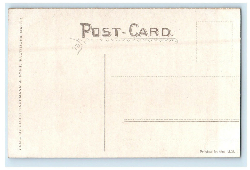 c1910's Memorial Church Of The Prince Of Peace Gettysburg PA Antique Postcard