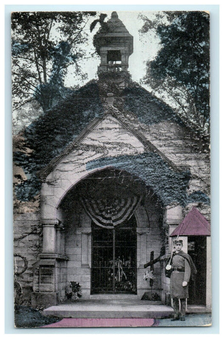 1910 Tomb of President McKinley in Canton Ohio OH Antique Postcard