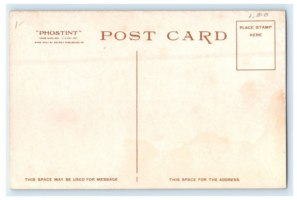 c1910 Antiquarian House, Plymouth Massachusetts MA Posted Phostint Postcard