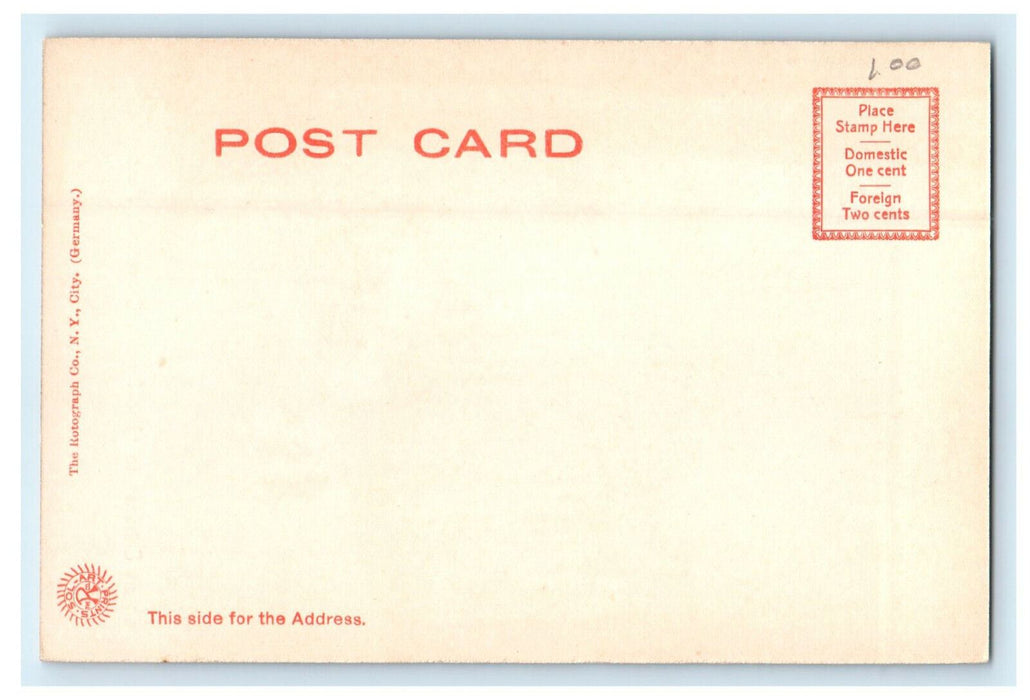 c1905 Entrance to "The Pines" Groveland Massachusetts MA Unposted Postcard