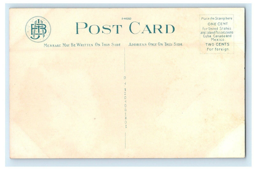 Grand Stairway State Capitol Interior View Harrisburg Pennsylvania PA Postcard