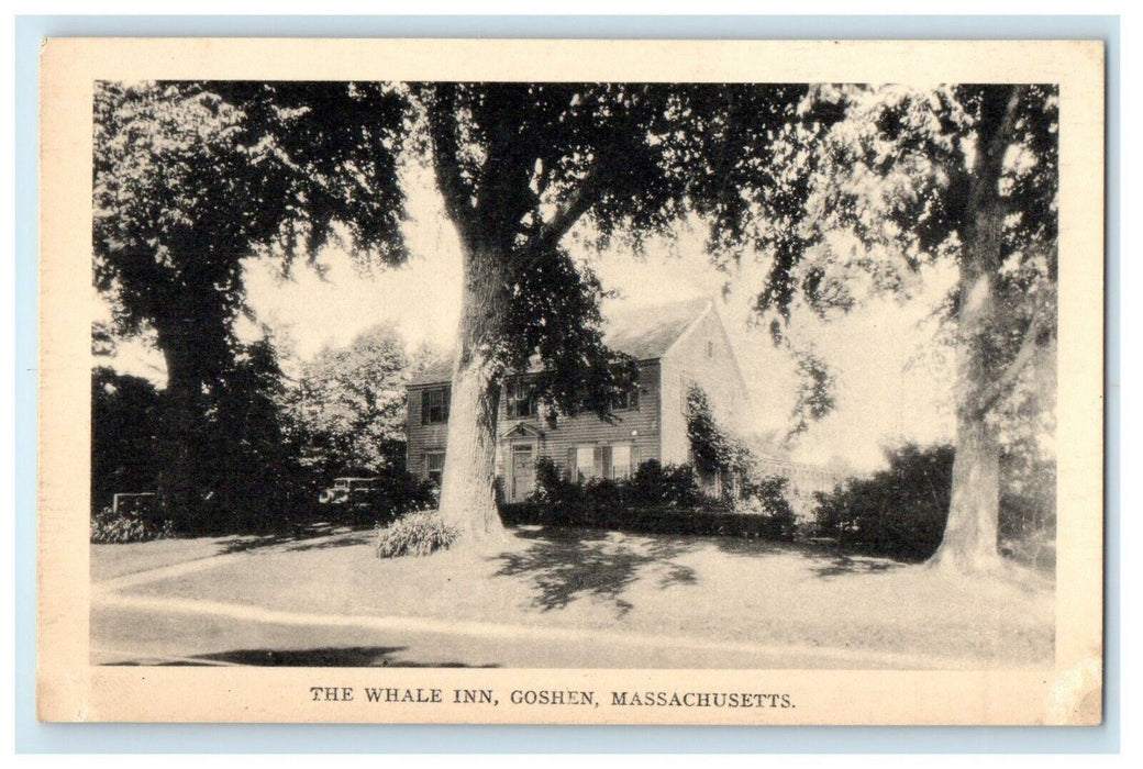 c1920's The Whale Inn Goshen Massachusetts MA Unposted Vintage Postcard