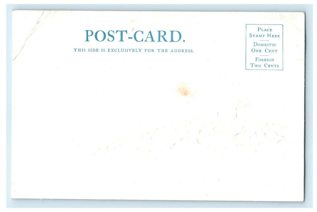 c1905 Sunrise from Pikes Peak Colorado CO Altitude 14,147 Feet Embossed Postcard