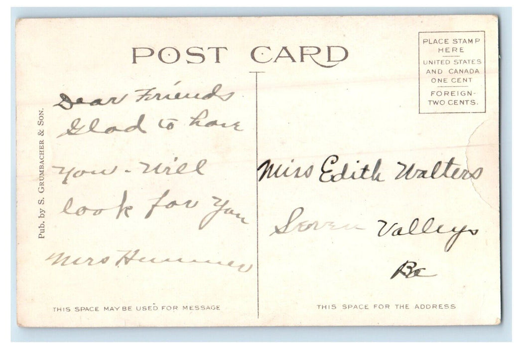 c1910's Bon Ton Department Store Street View York Pennsylvania PA Postcard