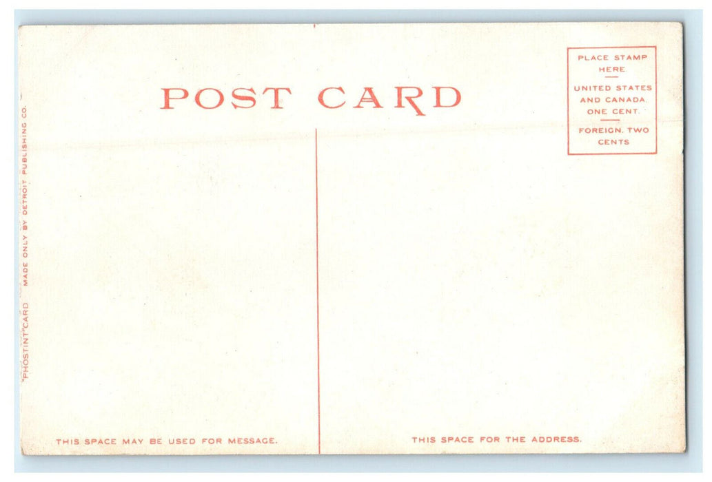 c1910 Harvard Class Day Exercises Cambridge Massachusetts MA Phostint Postcard