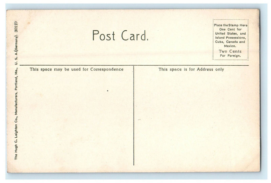 c1910 Nathaniel Hawthorne's Residence Concord, Massachusetts MA Postcard