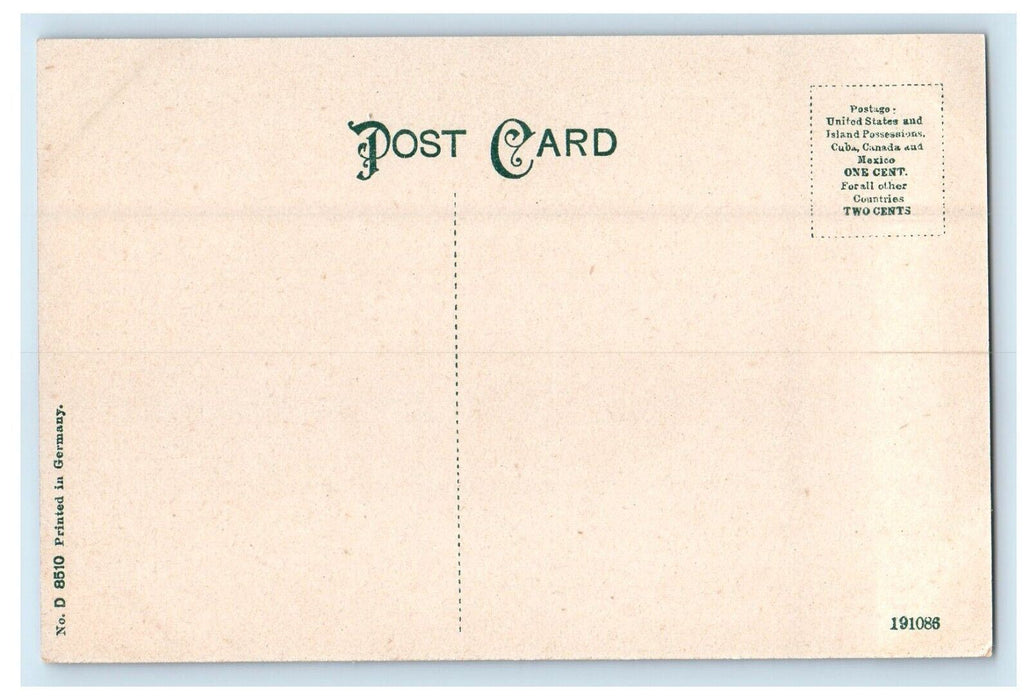 c1910's Bird's Eye View Of Harrisburg Pennsylvania PA Unposted Antique Postcard