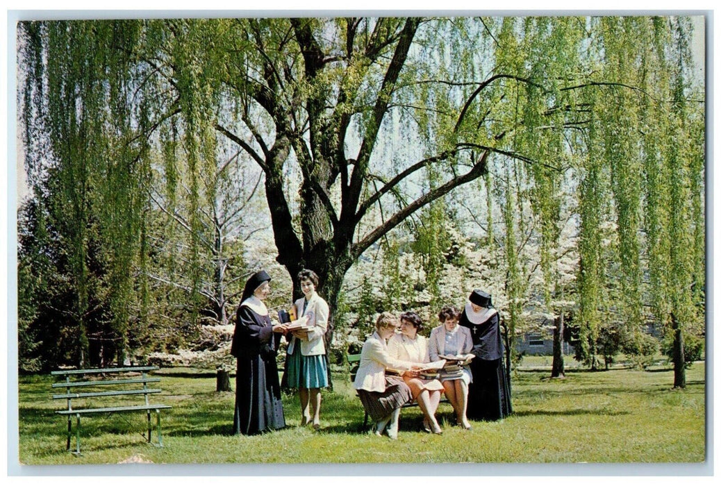 c1950's Holy Family College Philadelphia Pennsylvania PA Vintage Postcard