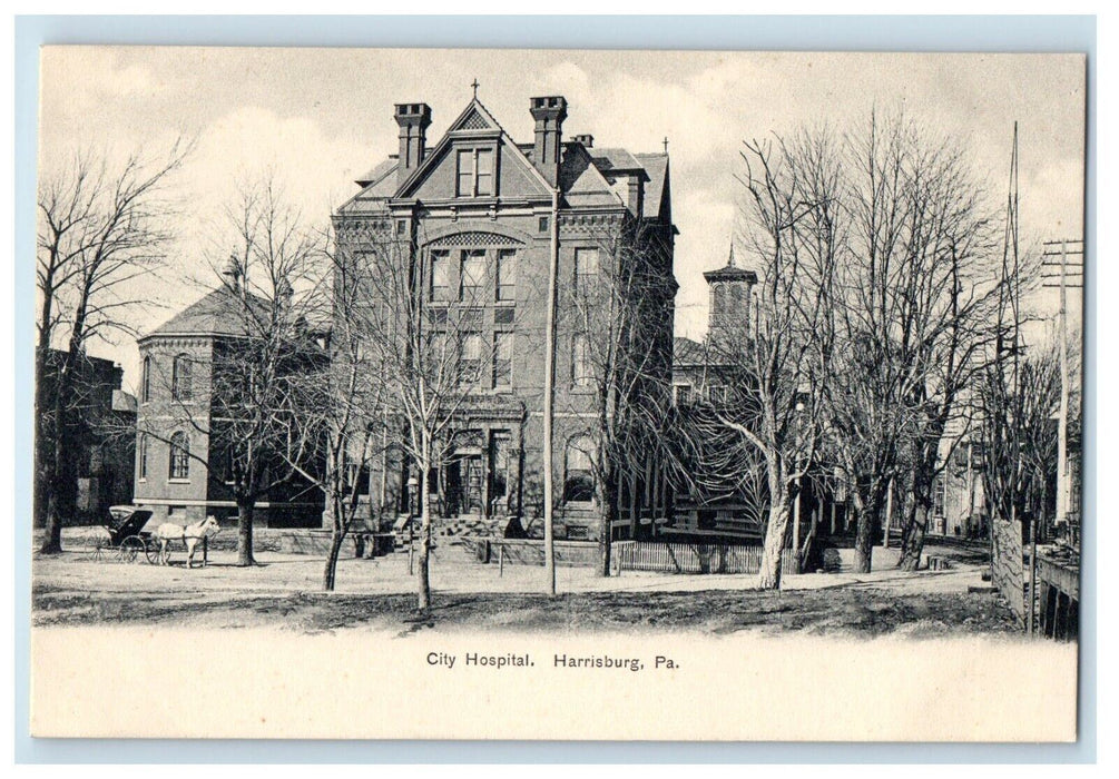 c1905 City Capitol Building Harrisburg Pennsylvania PA Unposted Antique Postcard